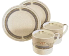 Set 2 tazzine caffè ASCOT Borbonese