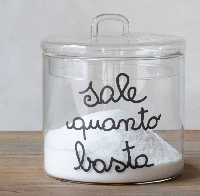 Barattolo Sale quanto basta